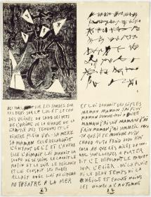 Poemas y litografías (fragmentos de un texto de Picasso)