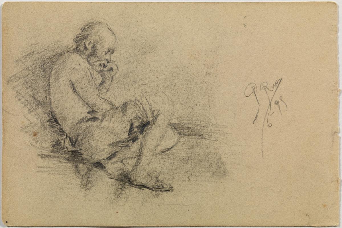 Estudi per a "El vell pescador"