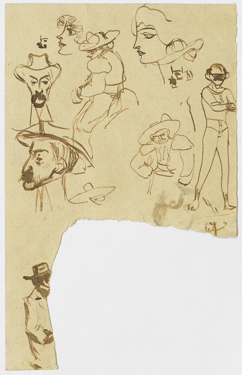 Miquel Utrillo, Picador and Various Sketches