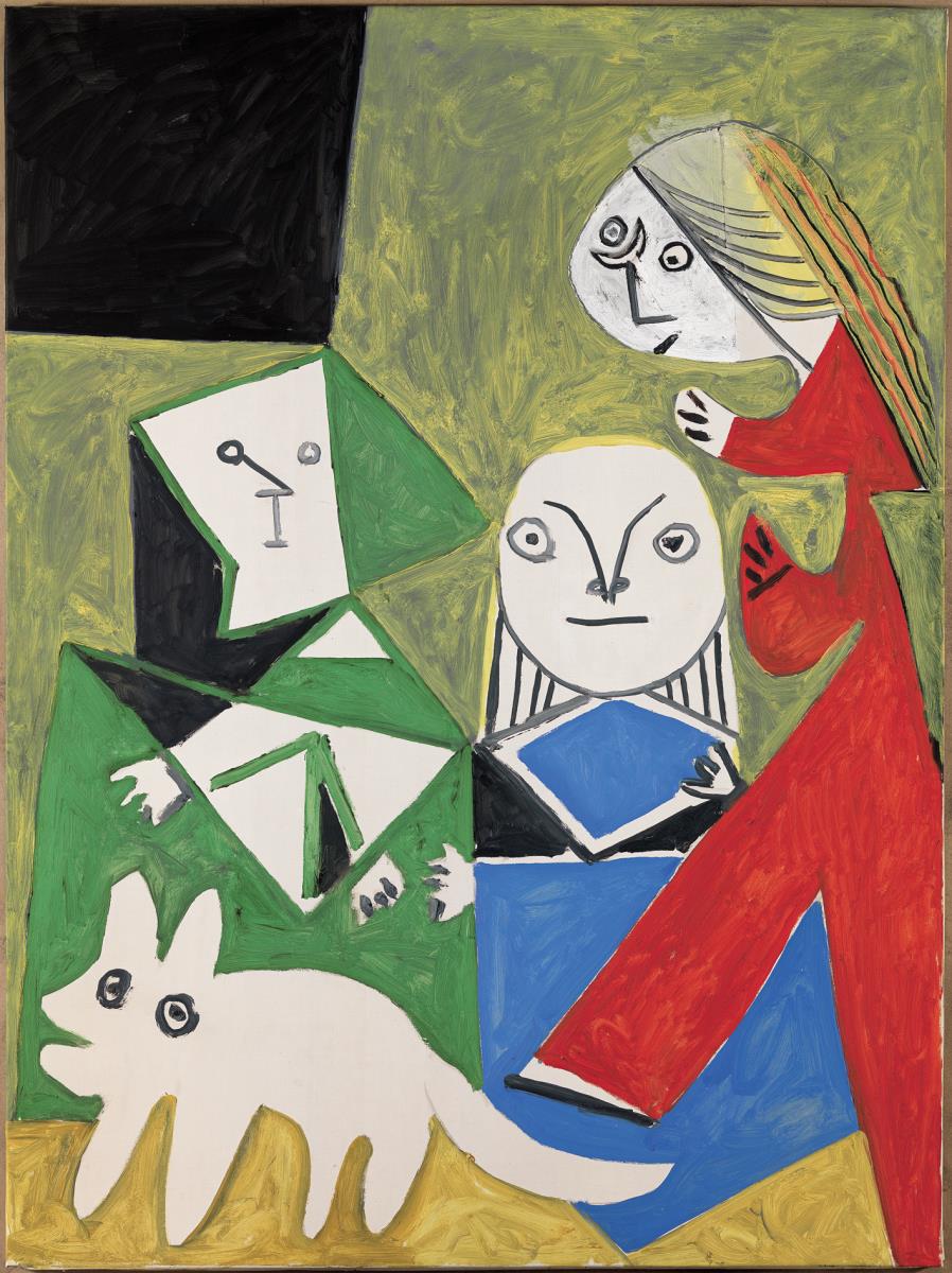 Las Meninas [Isabel de Velasco, María Bárbola y Nicolasito Pertusato]