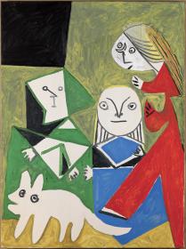 Las Meninas [Isabel de Velasco, María Bárbola y Nicolasito Pertusato]