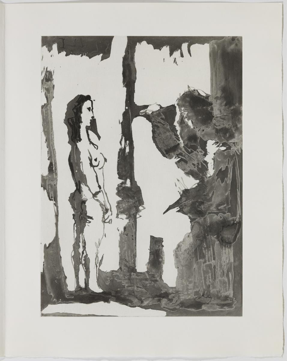 Pintor i model amb els cabells llargs