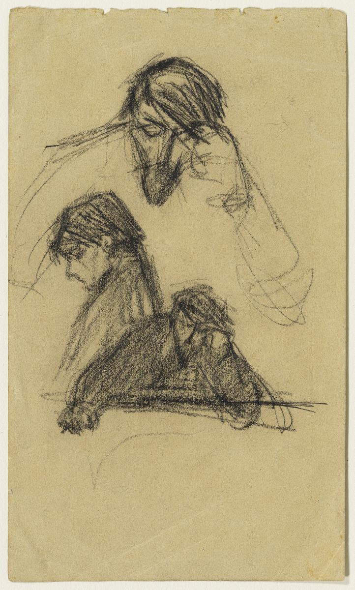 Study for "¡Pobres genios!"