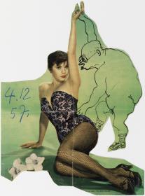 Humorous Composition. Jaume Sabartés and Neile Adams