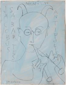 Jaume Sabartés as a Faun Playing the Pipe