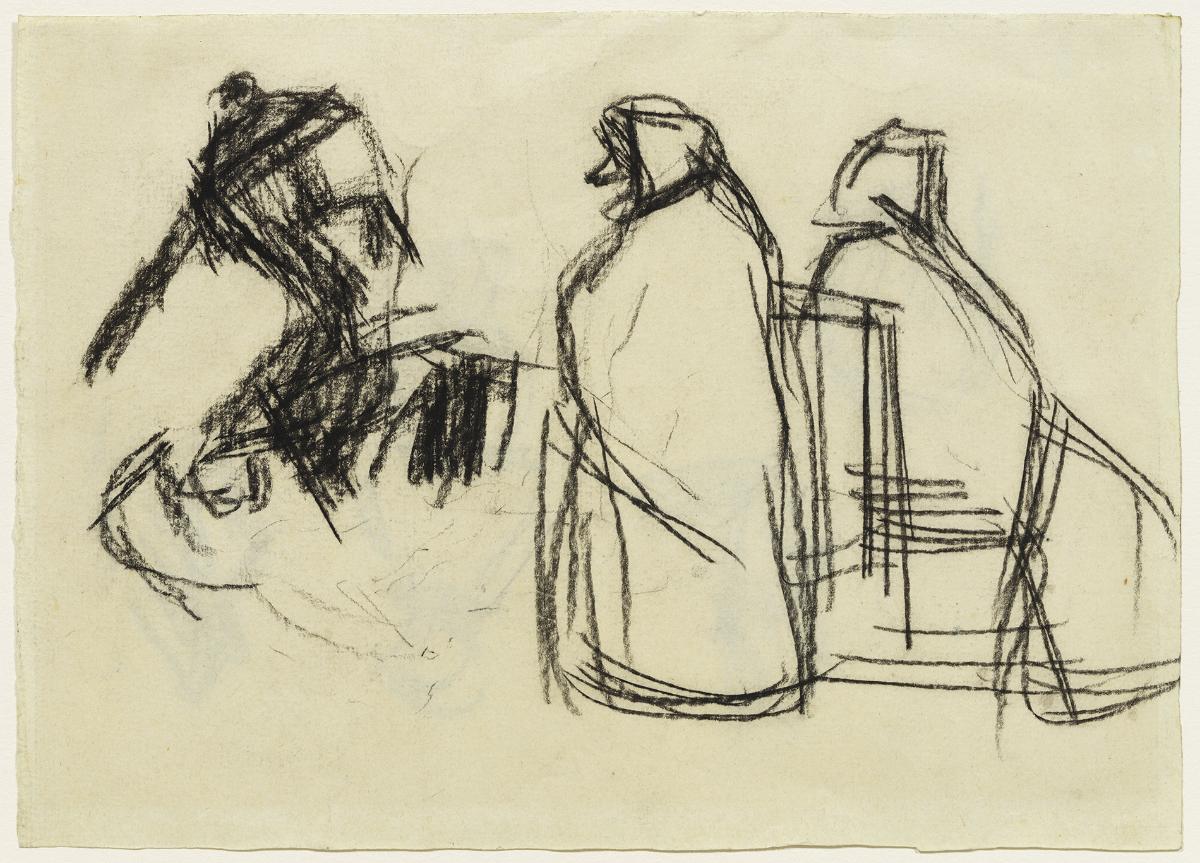 Dos viejas y otros croquis