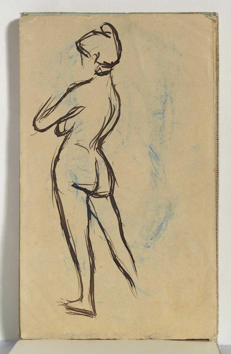 Estudio de mujer desnuda