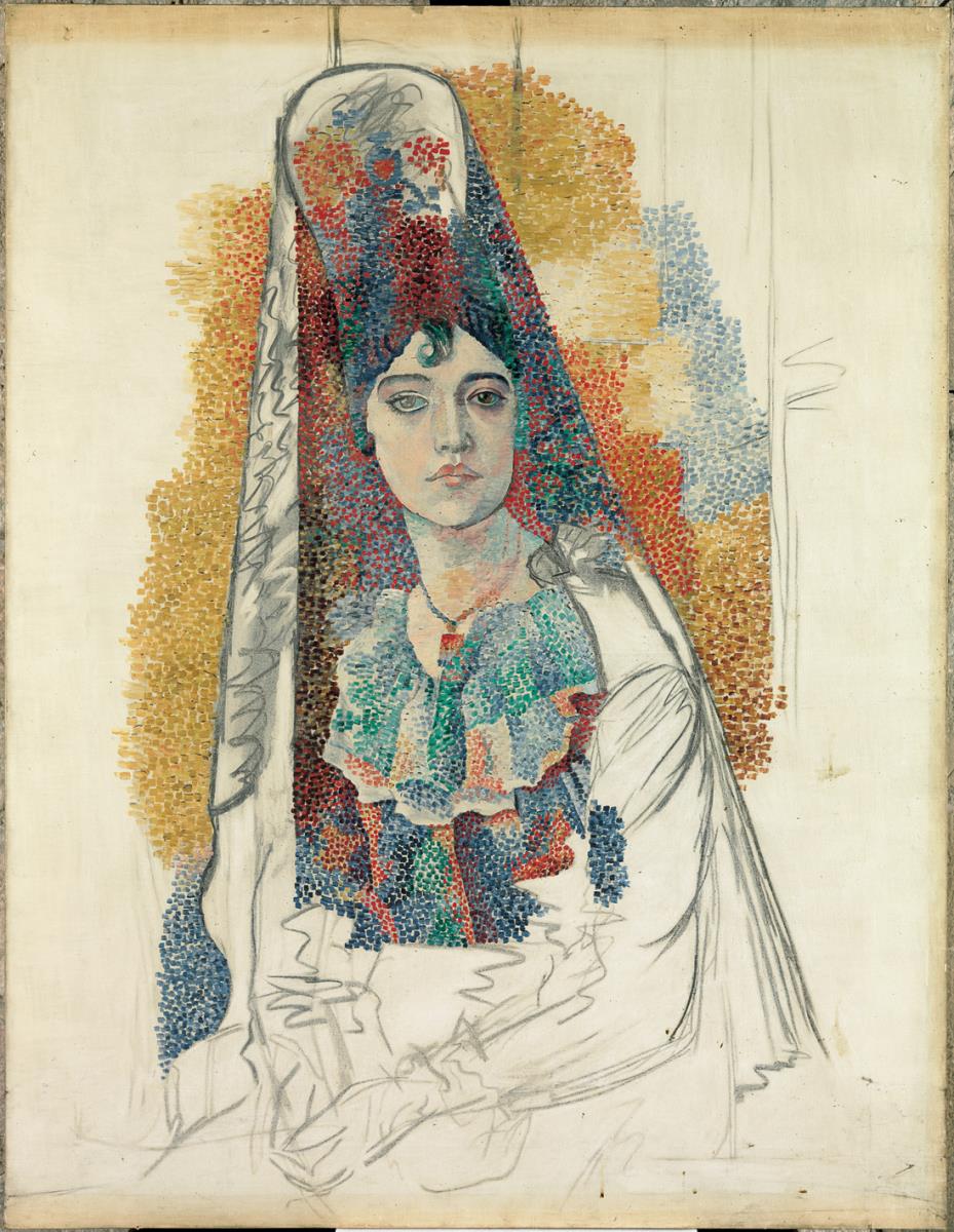Woman with Mantilla [Fatma]