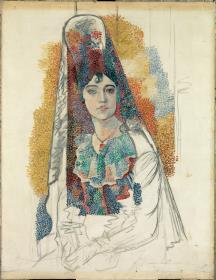 Woman with Mantilla [Fatma]