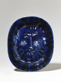 Cabeza de fauno azul