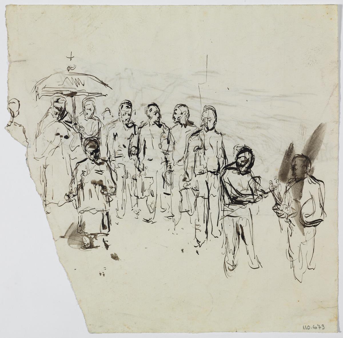 The procession