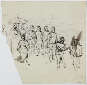 The procession