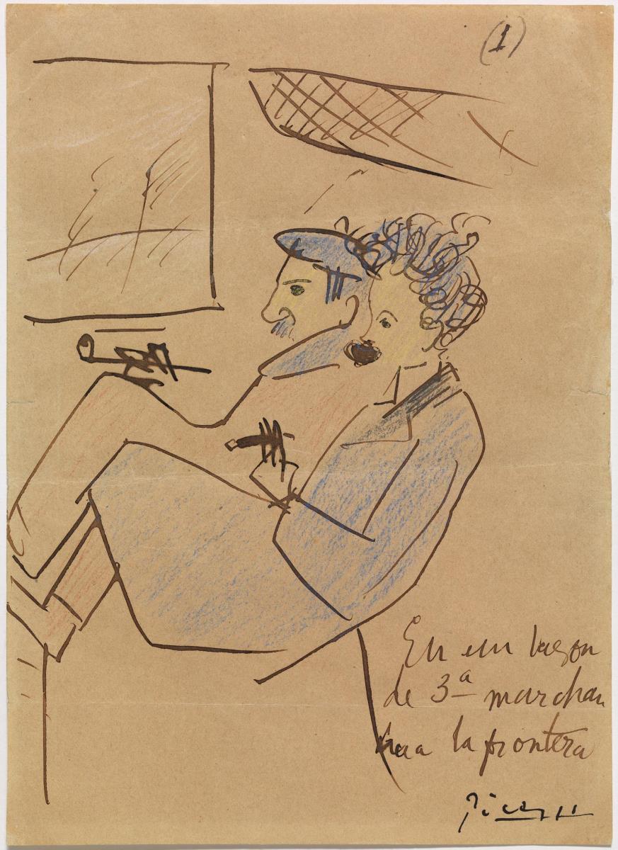 Picasso and Sebastià Junyer i Vidal Set off on a Journey