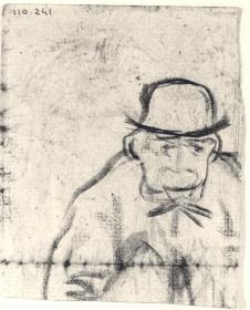 Man in Overcoat and Bowler