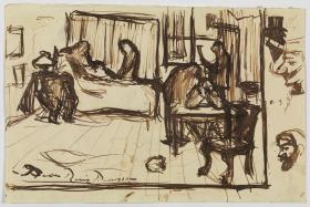 Study for "¡Pobres genios!"