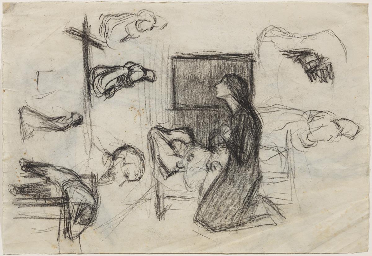 Study for "Interior" and Other Sketches