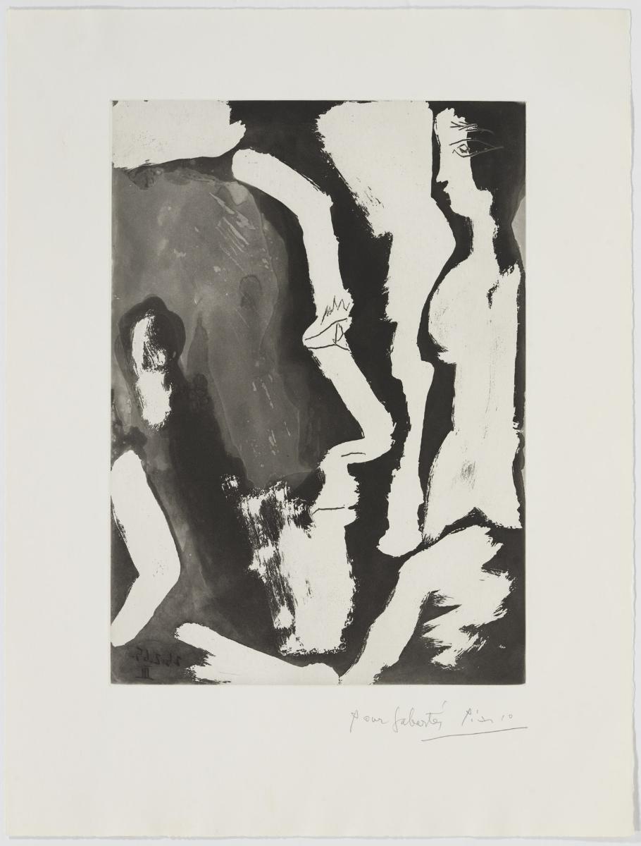 Sculptor Working on a Bust of a Woman. II