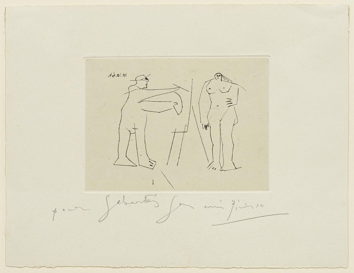 Painter and Model. V