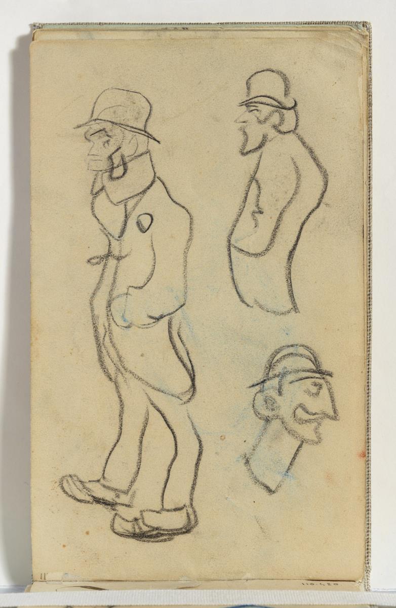 Caricatura de hombres