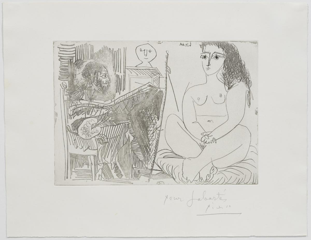 Painter and Model. III