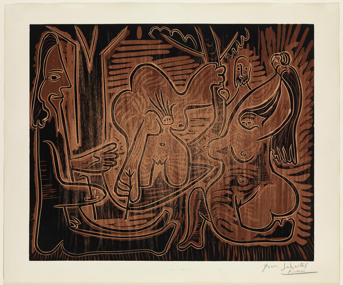 Variation on Manet's "Le Déjeuner sur l'herbe". II