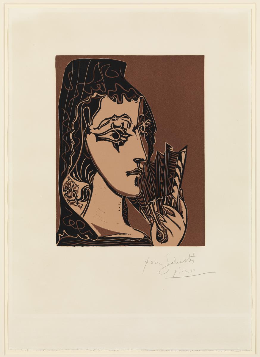 Retrat de Jacqueline com a Carmen