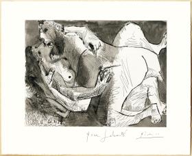 El abrazo. VII