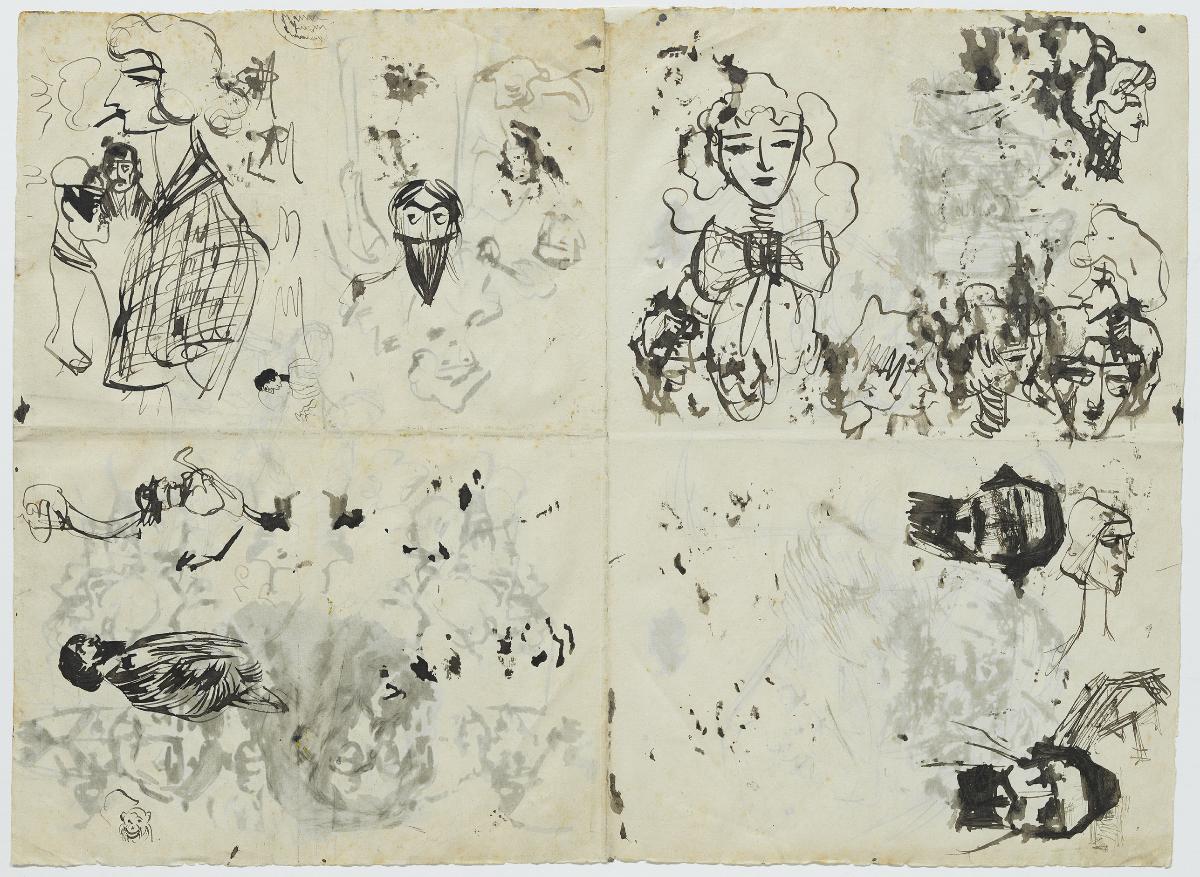 Various Male and Female Heads