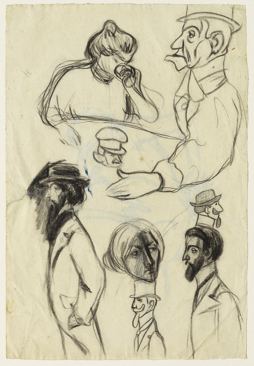 Croquis i caricatures de personatges
