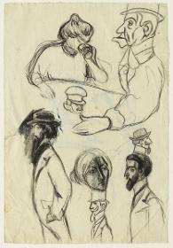 Croquis i caricatures de personatges