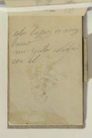 Home dibuixant i anotacions manuscrites