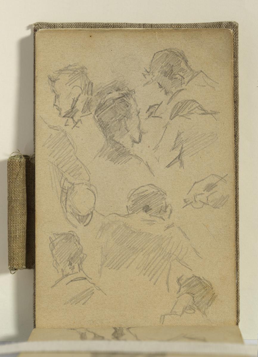 Estudis d'home dibuixant