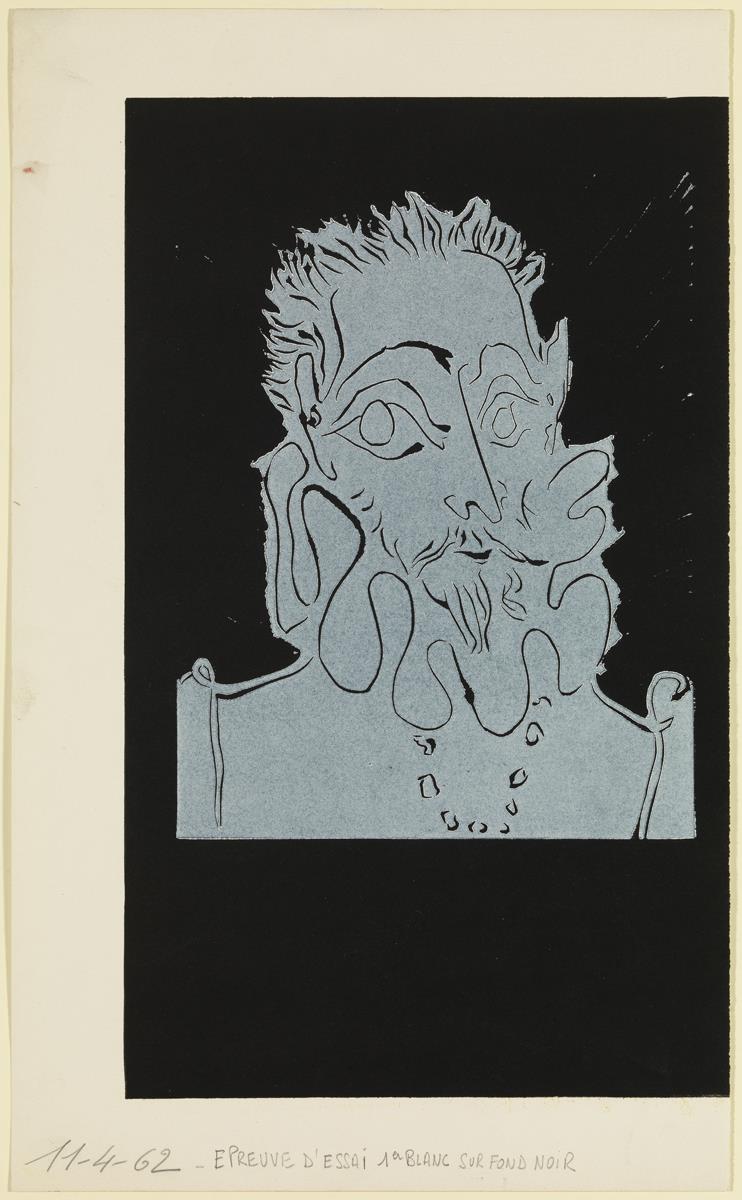 Retrat d'home amb gorgera. Variació inspirada en El Greco