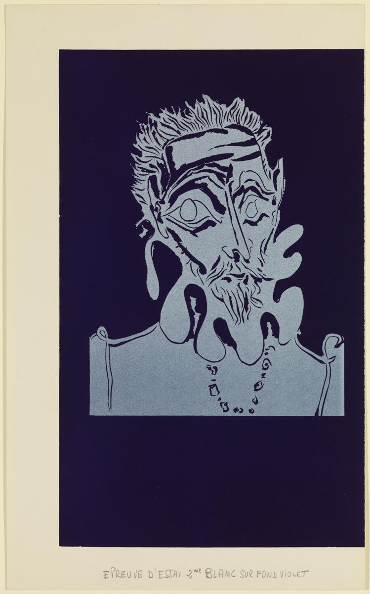 Retrat d'home amb gorgera. Variació inspirada en El Greco