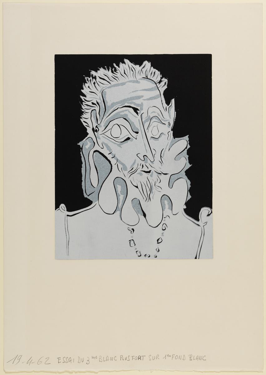 Retrat d'home amb gorgera. Variació inspirada en El Greco