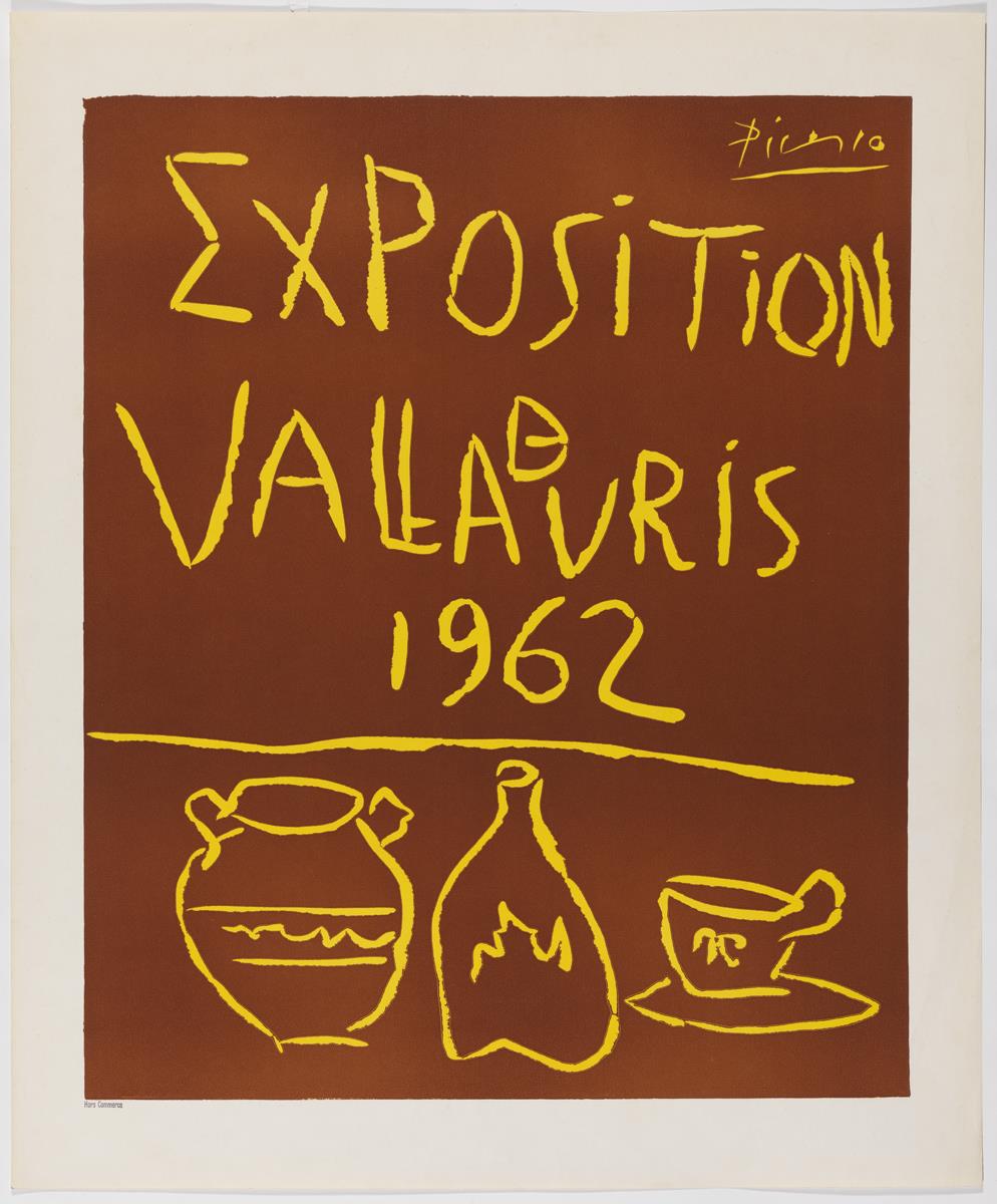 "Exposition Vallauris 1962". Vallauris, 1962