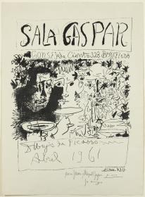 "Dibujos de Picasso". Sala Gaspar, Barcelona, abril 1961