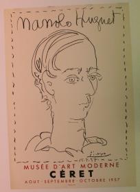 "Manolo Huguet". Musée d'Art Moderne, Céret, agosto-octubre 1957