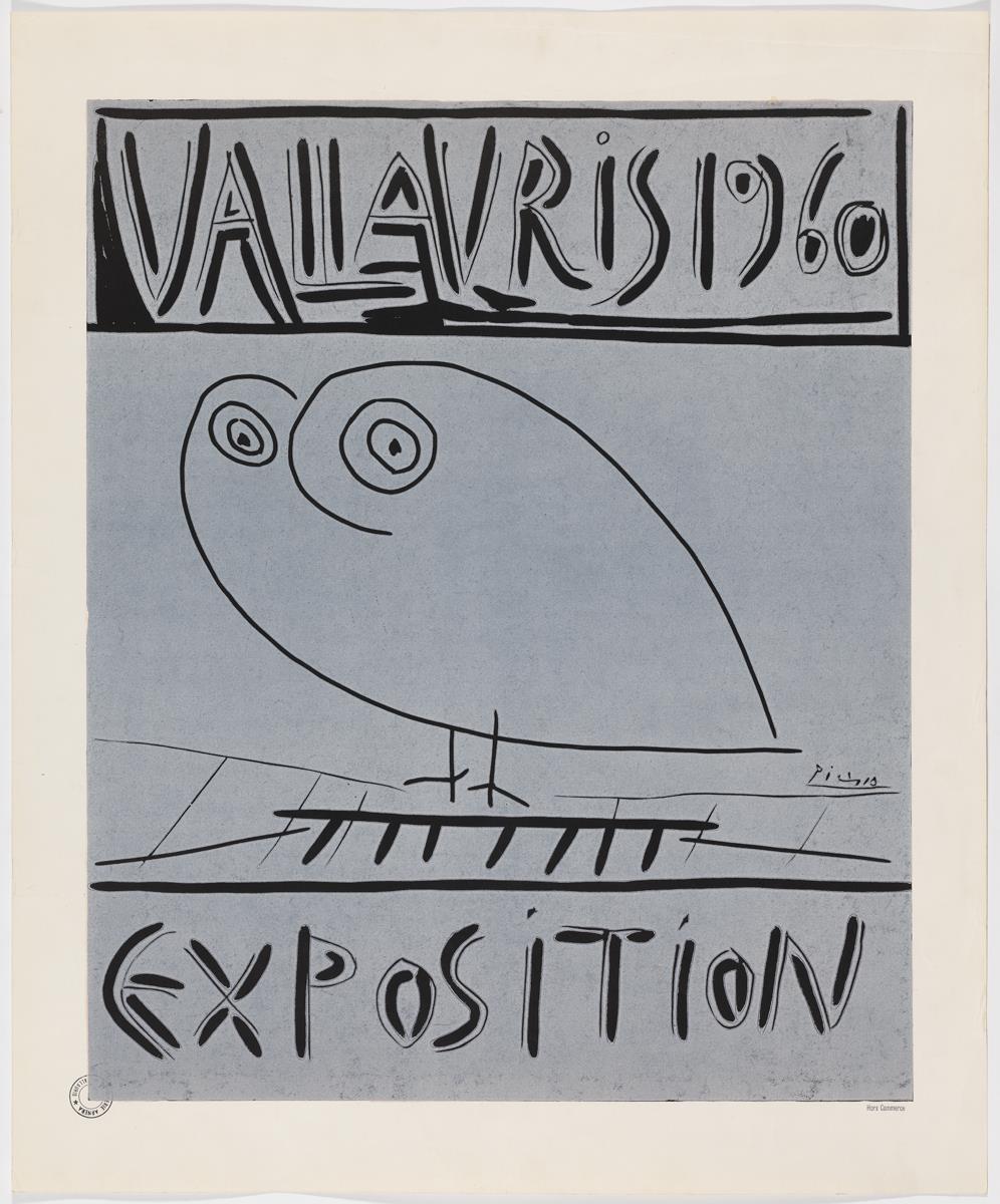 "Exposition Vallauris 1960". Vallauris, 1960
