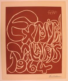 "Exposition à Vallauris". Vallauris, 1964