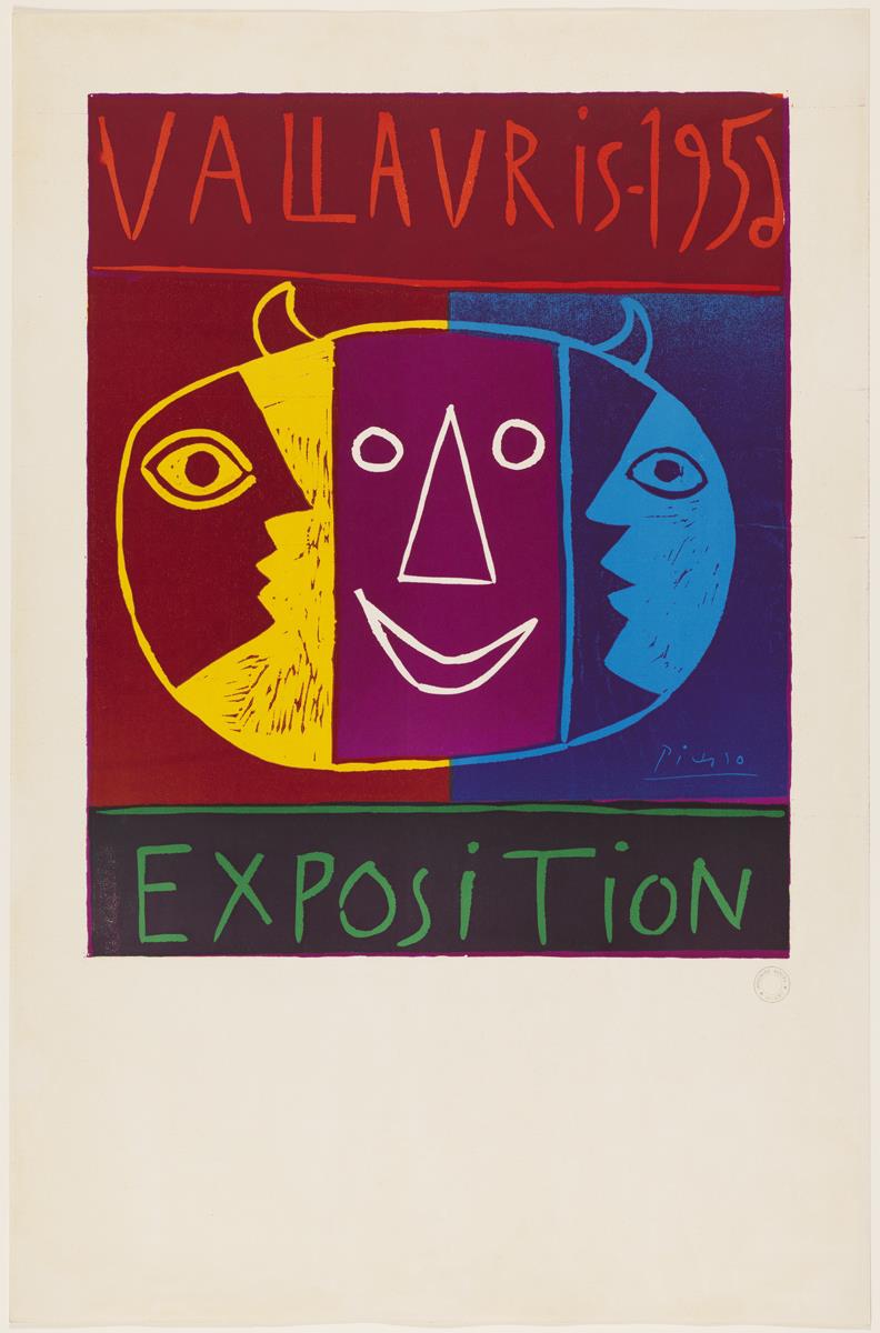 "Exposition - Vallauris 1956". Vallauris, 1956
