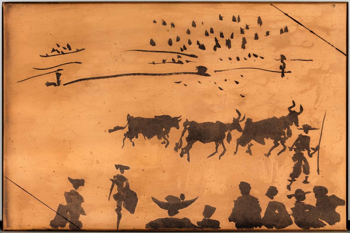 Oxen Retiring the Docile Bull