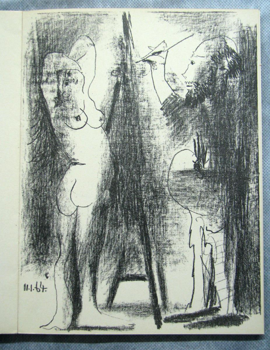 The Artist and His Model. II