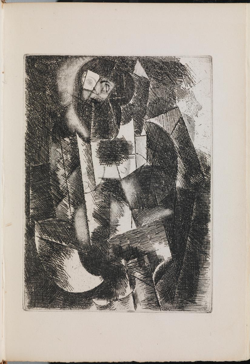 Female Nude with a Guitar