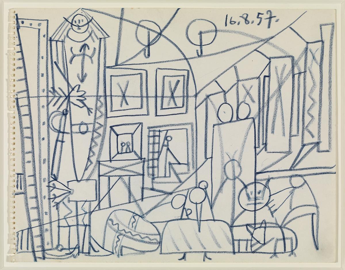 Boceto para "Las Meninas"