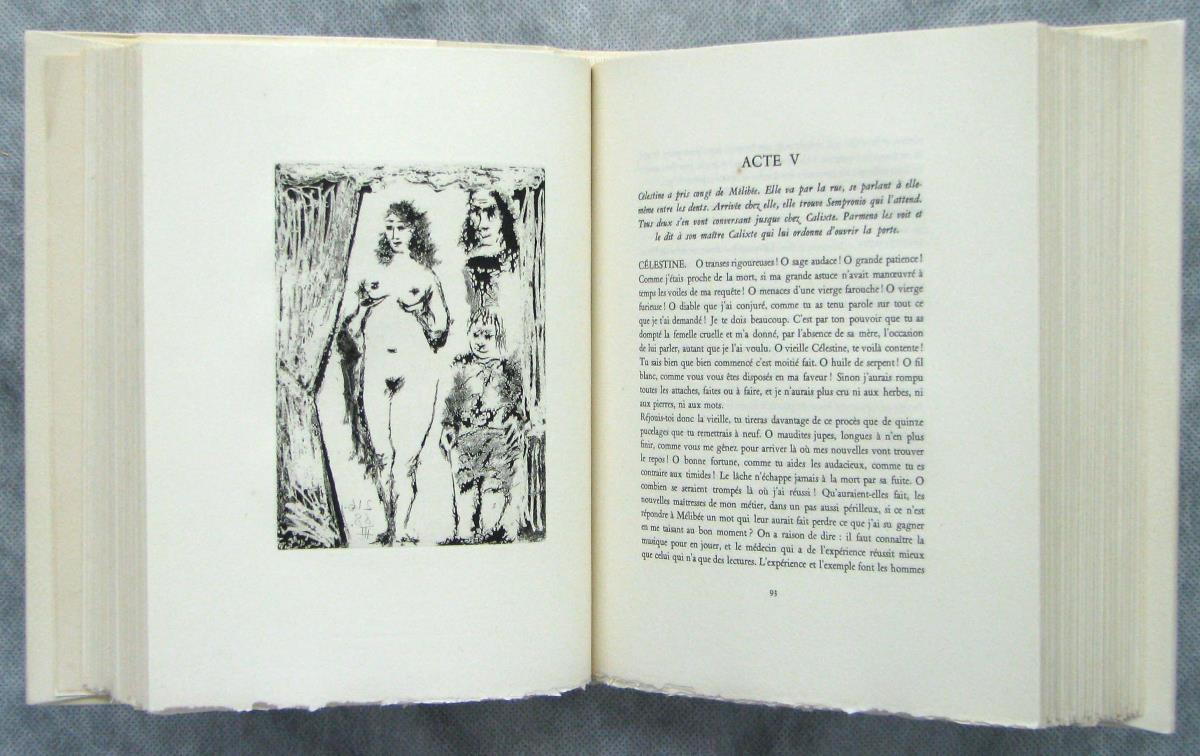 Couple and Young Valet behind a Curtain