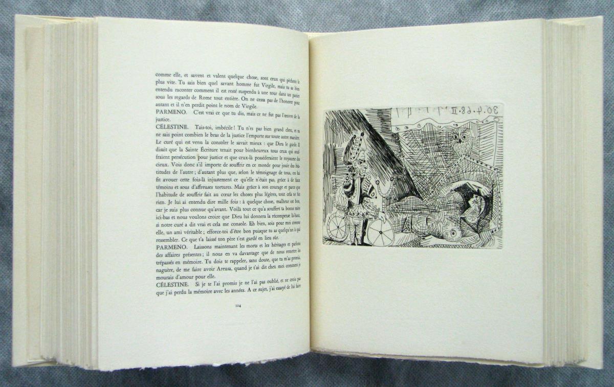 Punchinello with Acrobat's Bicycle and Odalisque with Owl