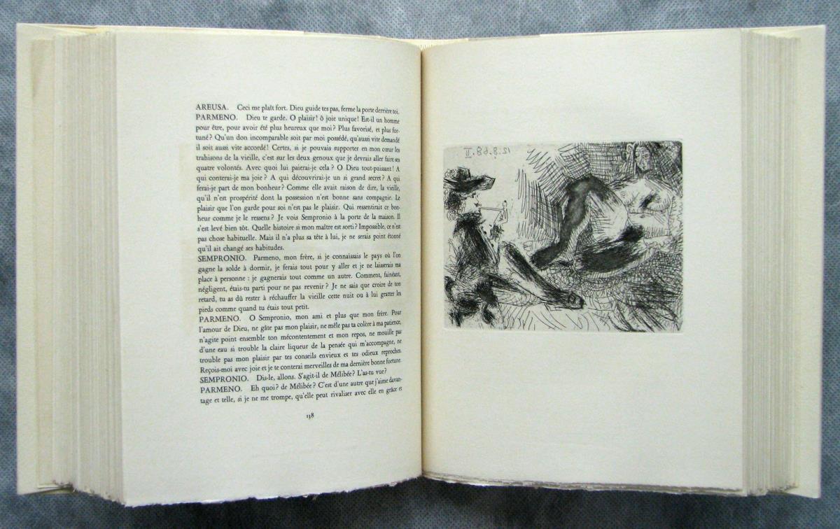 Gentleman with a Pipe and Naked "maja"