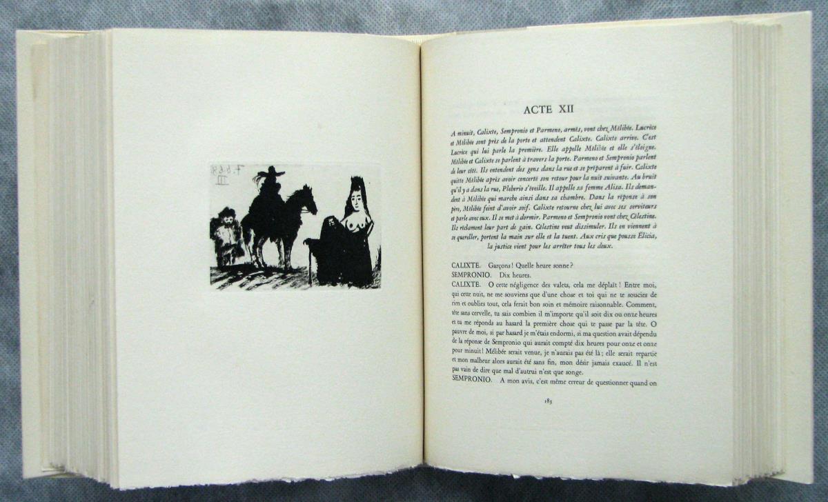 Cavalier with His Valet, Celestina and "Maja"