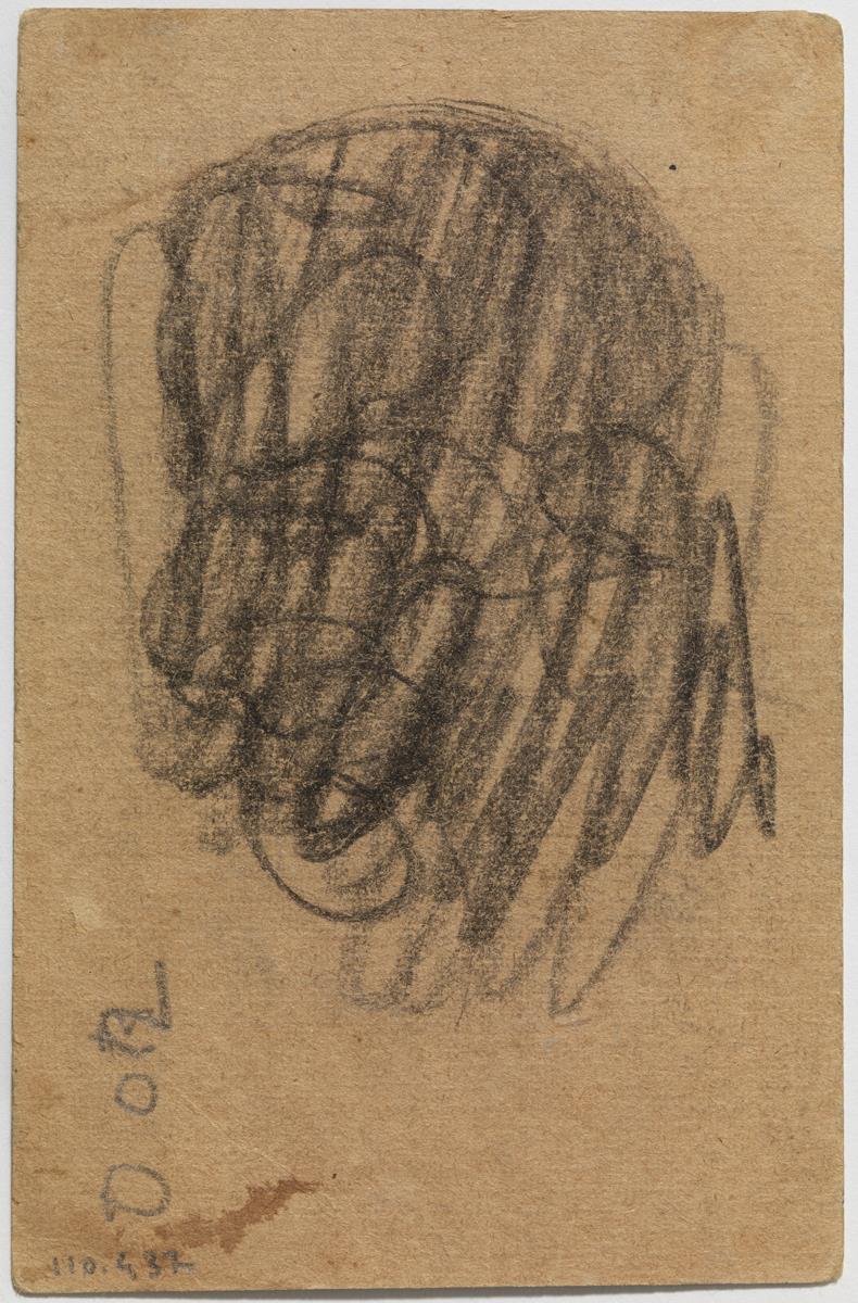 Cap de personatge masculí, esborrat